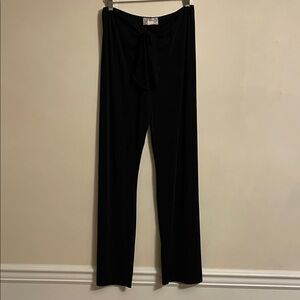 Chic Black Swim Coverup Pants